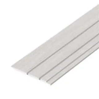 ไม้บังใบ ลายเสี้ยน DURAONE เมโล่ 02 23.6x300x1 ซม. สีซีเมนต์ (1311178)