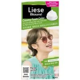 ลิเซ่โบลว์เน่ครีมมี่โฟมคัลเลอร์แนเชอรัลแมทแอช Liese Blaune Creamy Foam Color Natural Matt Ash (4901301390899)