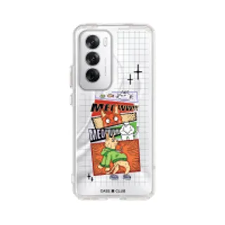 Oppo Reno 12 Clear Case Comic Cat (88528795107068852879217209)