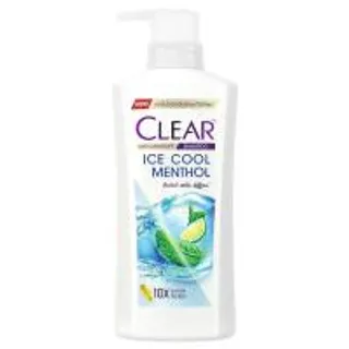 เคลียร์แชมพูไอซ์คูลเมนทอล 370มล. Clear Ice Cool Menthol Shampoo 370ml. (8851932391542)