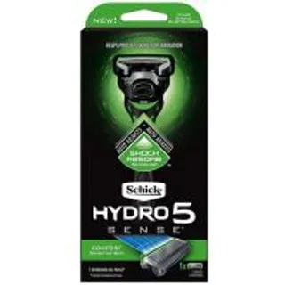 ชิคไฮโดร5เซ้นคอมฟอร์ทเซนซิทีฟสกินเรเซอร์ 1ชิ้น Schick Hydro5 Sense Comfort Sensitive Skin Razor 1pcs. (4891228304454)
