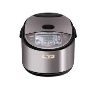 ZOJIRUSHI หม้อหุงข้าวไฟฟ้าไมโครคอมพิวเตอร์ รุ่น NL-GAQ18T BM ขนาด1.8 ลิตร สีเงิน (CDS22994479)