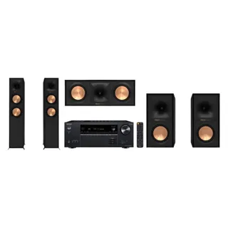 ชุดลำโพง Klipsch Reference Home Theater Set B Speaker R-600F + R-50C + R-50M + Onkyo TX-NR6100