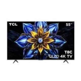 ทีวีคิวแอลอีดี 55 นิ้ว TCL (4K, QLED, GOOGLE TV) 55T8C (1293261)