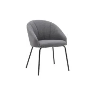 Rina Hey เก้าอี้รับประทานอาหาร SALYER สี เทาเข้ม (MKP1590214)