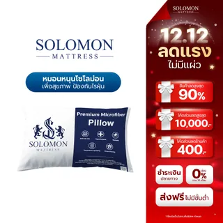 SOLOMON หมอนหนุนสุขภาพ ป้องกันไรฝุ่น 1ใบ