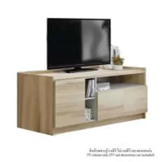 ตู้วางทีวี KONCEPT MONTAR 19241607 160 ซม. สีลินเบิร์กโอ๊ค/เดนิม (1306249)