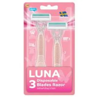 สมาร์ทเตอร์มีดโกนผู้หญิงสำเร็จรูป3ใบมีดแพค 2 Smarter Women Disposable Razor 3Blade Pack 2 (8859883701144)