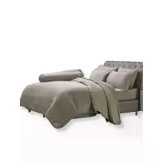 JESSICA BEDDING ชุดผ้าปูที่นอน 6 ฟุต 6 ชิ้น (คิงไซซ์) รุ่น TENCELสีพื้น 500 เส้นด้าย TP003 สีเบจ (MKP1891760)