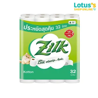 ซิลค์ กระดาษทิชชู คอตตอน 32 ม้วน