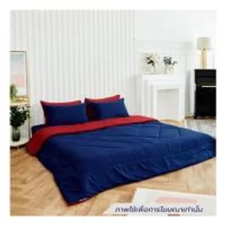ชุดผ้าปูที่นอน 6 ฟุต (ชุด 6 ชิ้น) SANTA BEDDING สี BLUE/RED (1295856)