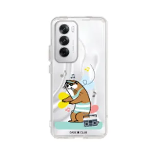 Oppo Reno 12 Clear Case Dancing Otter (88528795107068852879966787)