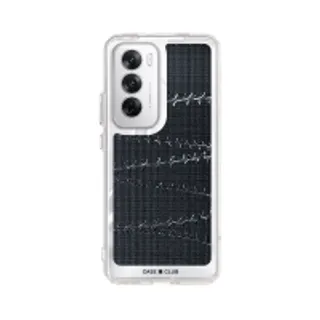 Oppo Reno 12 Clear Case Halftone Array (88528795107068852879193435)