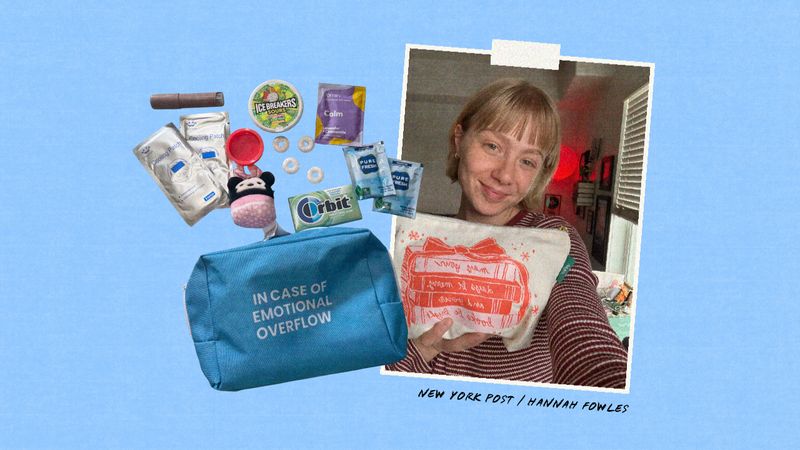 ในวันที่มีแต่เรื่องแย่ๆ ถาโถมใส่ เรายิ่งต้องมีกระเป๋าโดราเอมอนเป็นของตัวเอง   รู้จัก ‘Anxiety bag’ หรือกระเป๋าคลายกังวล ของสำคัญในโลกยุคใหม่ที่พาเรากลับมาอยู่กับปัจจุบัน ผ่านการมอง สัมผัส ได้ยิน ได้กลิ่น ลิ้มรส