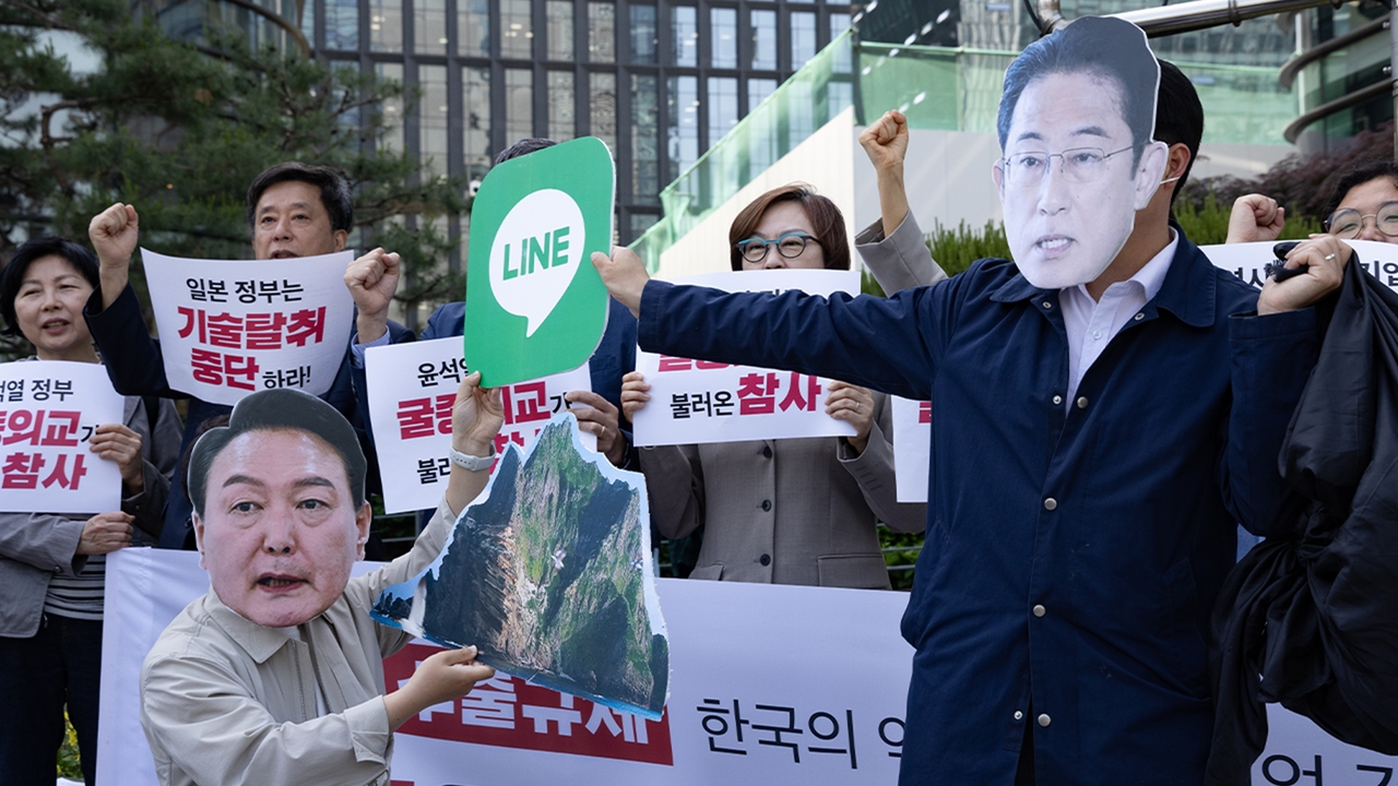 ข้อมูลรั่วจาก LINE สู่รอยร้าวทางการเมืองยุคใหม่ของเกาหลีใต้-ญี่ปุ่น