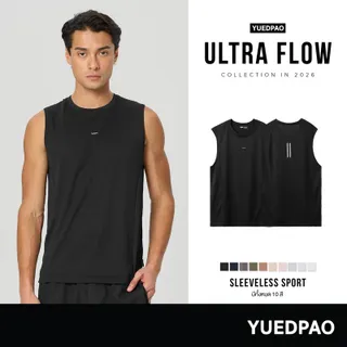 Yuedpao Sportswear - Ultra Flow Sleeveless Sports 2026 เสื้อออกกำลังกายแขนกุด เสื้อกีฬา เสื้อกล้ามออกกำลังกาย เสื้อสำหรับวิ่ง (10 สี)