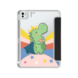 iPad Pro 11" (2024) Clear Black T-Rex World (88528792829318852879960655)