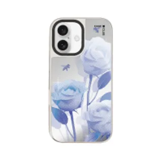 iPhone 16 Mirror Case MagSafe Halftone Rose (88528799927178852879189674)