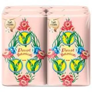 แพรอทสบู่พฤกษานกแก้วไวท์ทานาคา 70กรัม แพค 4 Parrot Botanicals White Tanaka BarSoap 70g.Pack 4 (8851929018322)