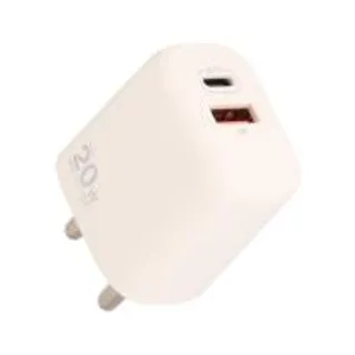 อะแดปเตอร์ Blue Box Wall USB Charger 1 USB-A / 1 USB-C (PD20W) White (BB-WC02) (TISI) (8858899200740)