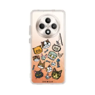 Oppo Reno 12F Clear Case Cat Pattern (88528791035958852879327045)