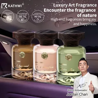 น้ำหอมรถยนต์ KATHWI Mountain Forest รุ่นเลขที่ 5, ชาดอกชงโค, Qud Wood Balm, กลิ่นหอมติดทนนานและให้ความพึงประสงค์, กลิ่นหอมรถยนต์สุดหรูรุ่นใหม่ ขนาด 180 กรัม