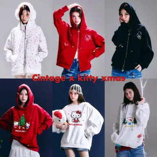 Cintage♡ CT2155 Cintage x kitty xmas - Sweater Hoodie Downtown