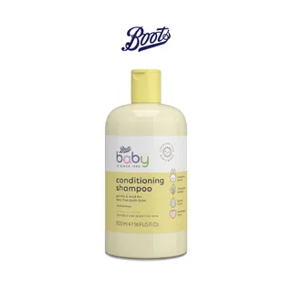 Boots Baby Conditioning Shampoo 500 Ml บู๊ทส์ เบบี้ คอนดิชันนิ่ง แชมพู 500 มล.