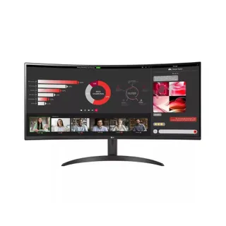 จอคอม LG UltraWide 34WR50QC-B 34" VA UWQHD Curved Monitor 100Hz