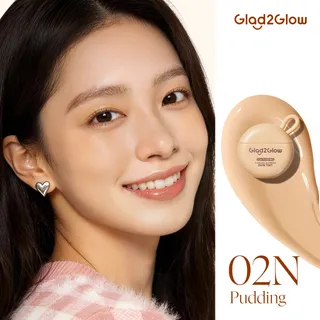 Glad2Glow  Skin tint ติดทนทาน 12 ชั่วโมง ฟินิชผิวเนียนสวยดูสุขภาพดี ฟินิชผิวเน รองพื้น รองพื้นก รองพื้น