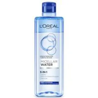 ลอรีอัลไมเซลล่าวอเตอร์ทรีอินวัน 400มล. Loreal Micellar Water 3 In 1 400ml. (6902395498919)