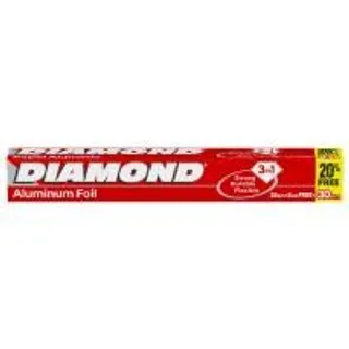 ไดมอนด์อลูมิเนียมฟอยด์ 25ตารางฟุต Diamond Aluminum Foil 25sq ft. (10900000840)