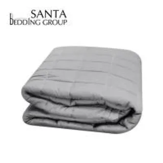 ผ้ารองกันเปื้อน รัดมุมยางยืด 3.5 ฟุต SANTA BEDDING สี GREY (1290546)