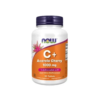 Now Foods Vitamin C Plus Acerola Cherry 1000 mg.