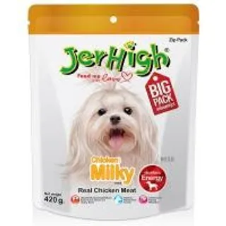 เจอร์ไฮมิ้ลกี้สติ๊กรสนม 400กรัม Jerhigh Milky Stick 400g. (8851759450118)