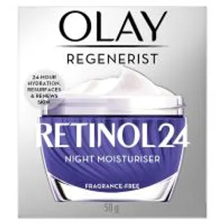 โอเลย์รีเจนเนอรีสครีมบำรุงผิวหน้าตอนกลางคืนเรตินอล24มอยส์เจอร์ไรเซอร์ 50กรัม Olay Regenerist Retinol24 Moisturiser Night Cream 50g. (4902430917964)