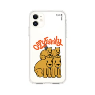 iPhone 11 Clear Case Capybara Family (88528790006278852879670677)