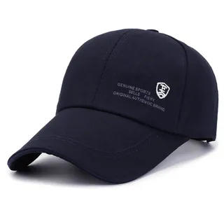 Summer Solid Color Cap Casual Fashion Leisure Sports Baseball Cap Mens And Womens Extended Brim Cap Sunshade Sunscreen Cap