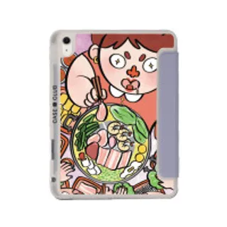 iPad Air4/5/6/7 11" 2025 (M2/M3) Clear Purple Moo Kra Ta (88528798923078852879528886)