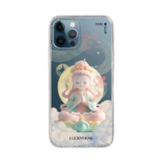 iPhone 12/12 Pro Clear Case LuckyDose Guanyin (88528791034898852879184631)