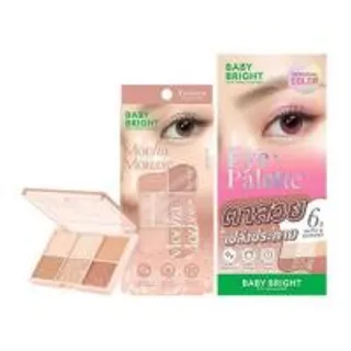 Baby Bright พาเลทอายแชโดว์ Mocha Mousse Eye Palette 6x0.7 กรัม (365981-734738010)