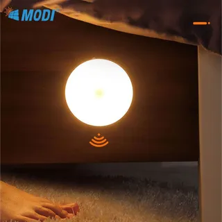 MODI ไฟเซ็นเซอร์ แสงขาว/3แสง 300mAh ตรวจจับการเคลื่อนไหว ไฟอ่านหนังสือ ไฟตั้งโต๊ะ LED