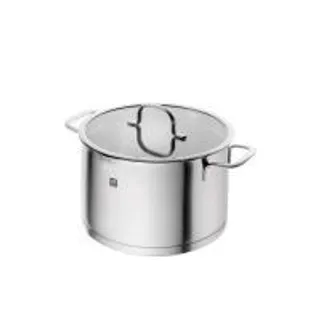 ZWILLING หม้อสต๊อกสเตนเลส รุ่น TrueFlow 6 ลิตร สีเงิน (CDS83705540)