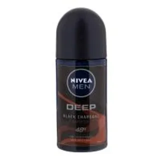 นีเวียเมนโรลออนดีพบราวน์ 50มล. Nivea Men Roll On Deep Brown 50ml. (8850029029672)