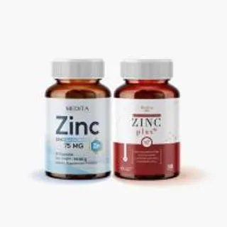 MEDITA ซิงค์ กลูโคเนต 75 mg บรรจุ 21 แคปซูล และ ซิงค์ พลัส บรรจุ 30 แคปซูล (376808-687974010)