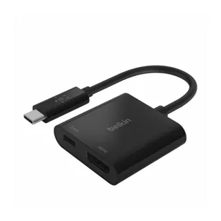 ตัวแปลง Belkin 3.0 USB-C to HDMI Adapter with Power Pass 15cm