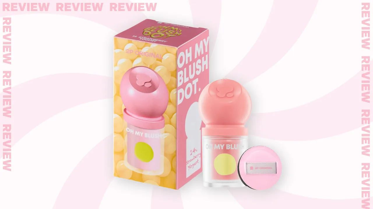 #ShortReview รีวิวบลัชหัวโต Oh My Blush Dot จาก 2P ORIGINAL สีสวย ติดทนนาน