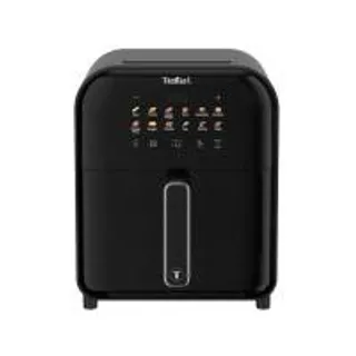 TEFAL หม้อทอดไร้น้ำมันอินฟราเรด ดิจิตอล Easy Fry Far-Infrared Vision (835 วัตต์, 6 ลิตร, สีดำ) รุ่น EY8218 (MKP1954469)