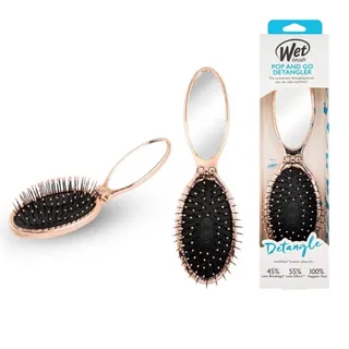 แปรงหวีผมทรงรี WET BRUSH รุ่น Electroplate Light Pink Pop and Go