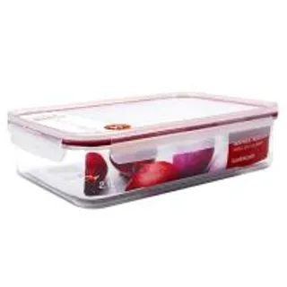 ล็อคแอนด์ล็อคกล่องอาหารสีแดงBisfree Modularขนาด 2.1ลิตร Lock&Lock Food Container Bisfree Modular Red Size 2.1ltr. (8935255816088)